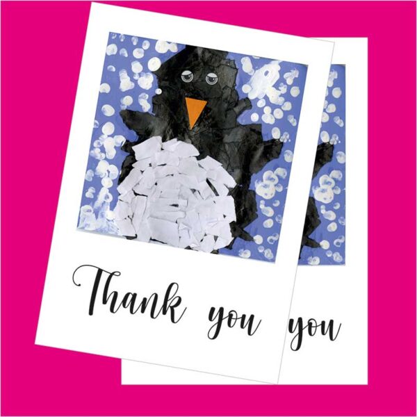 A6 Thank you cards